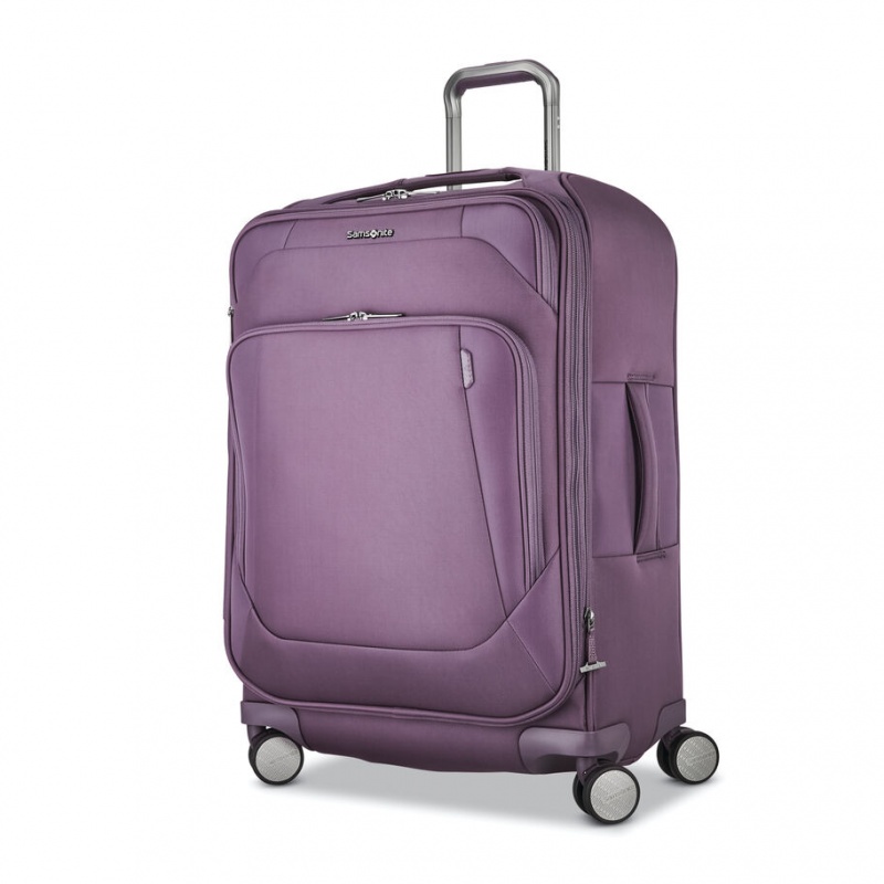 Samsonite Theorym Medium Spinner Reiskoffers Koffers Paars | 017964-OEL