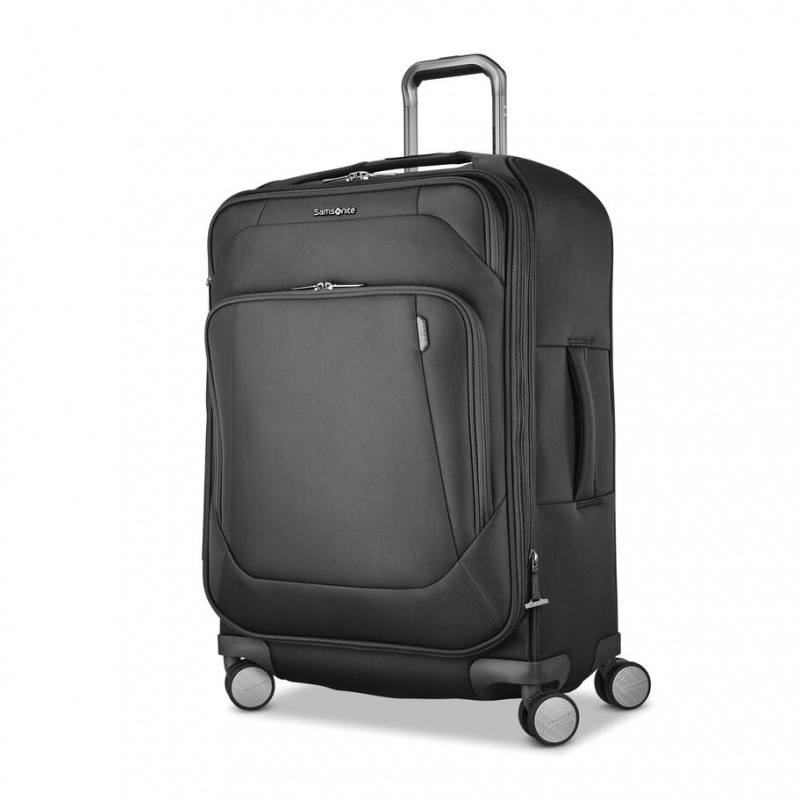 Samsonite Theorym Medium Spinner Reiskoffers Koffers Zwart | 086532-TMC