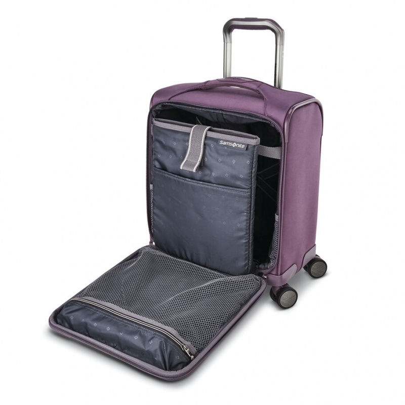 Samsonite Theorym Underseater Spinner Koffers Koffers Paars | 742510-GLV