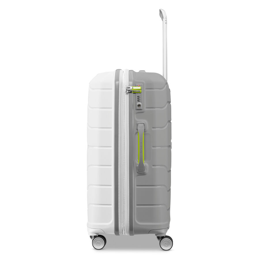 Samsonite Freeform Medium Spinner Hardside Reiskoffers Koffers Wit Grijs | 801249-ZPB