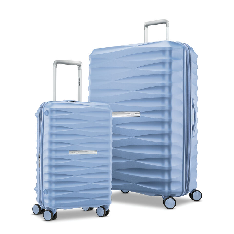 Samsonite Voltage DLX 2 Piece (CO/LG) Hardside 2 Piece Sets Koffers Blauw | 284915-PMF