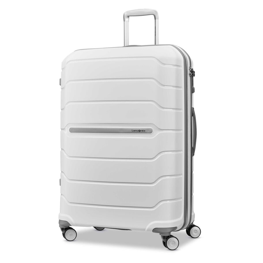 Samsonite Freeform Large Spinner Reiskoffers Koffers Wit | 369428-UFP