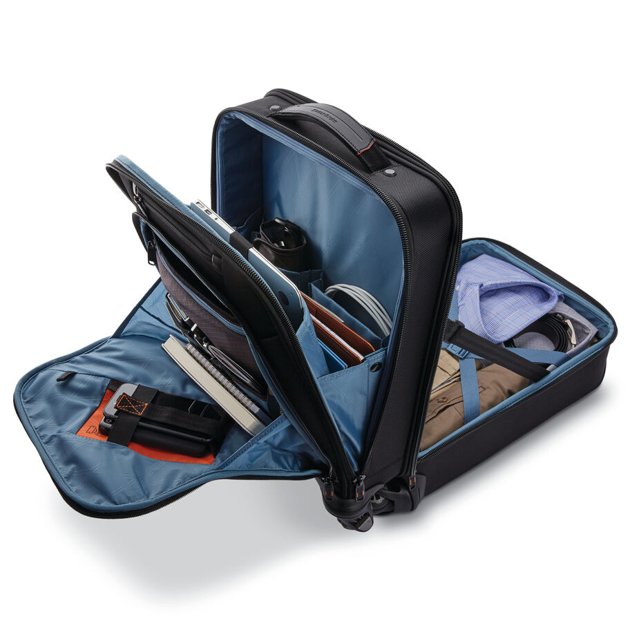 Samsonite Pro Vertical Spinner Mobile Office Zakelijke Tassen Tassen & Rugzak Zwart | 361859-ZLQ