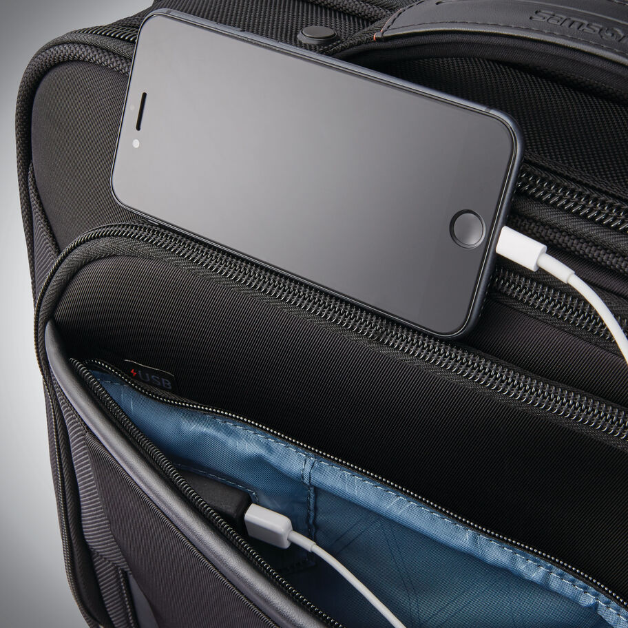 Samsonite Pro Vertical Spinner Mobile Office Zakelijke Tassen Tassen & Rugzak Zwart | 361859-ZLQ