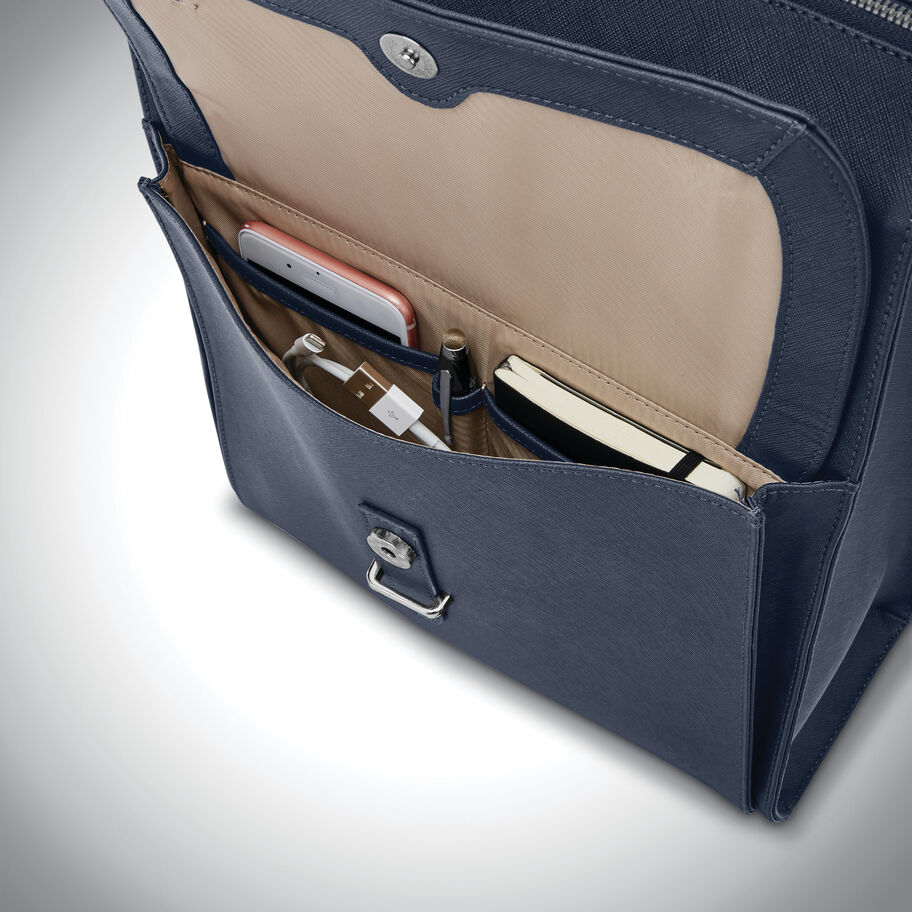 Samsonite Executive Leren Convertibles Rugzak Tassen & Rugzak Donkerblauw | 865201-XLJ