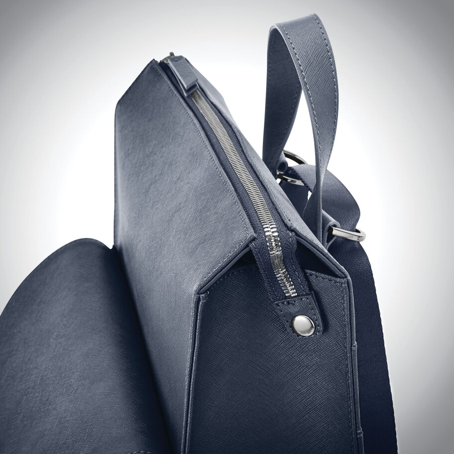 Samsonite Executive Leren Convertibles Rugzak Tassen & Rugzak Donkerblauw | 865201-XLJ