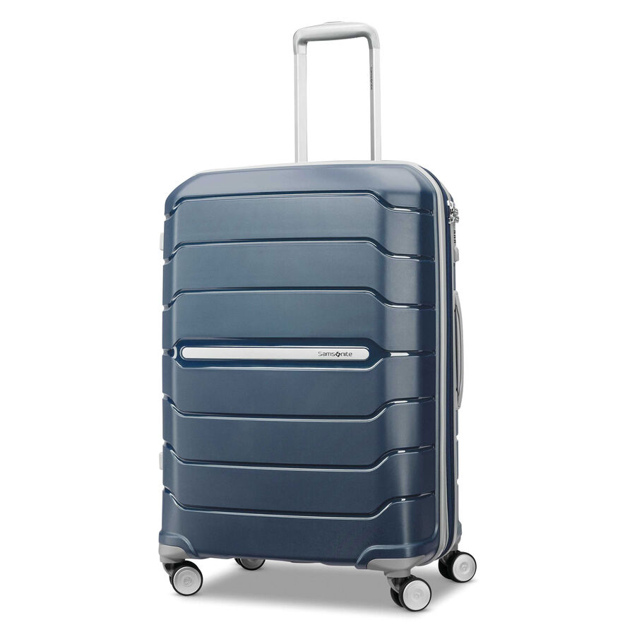 Samsonite Freeform Medium Spinner Hardside Reiskoffers Koffers Donkerblauw | 347925-DEN