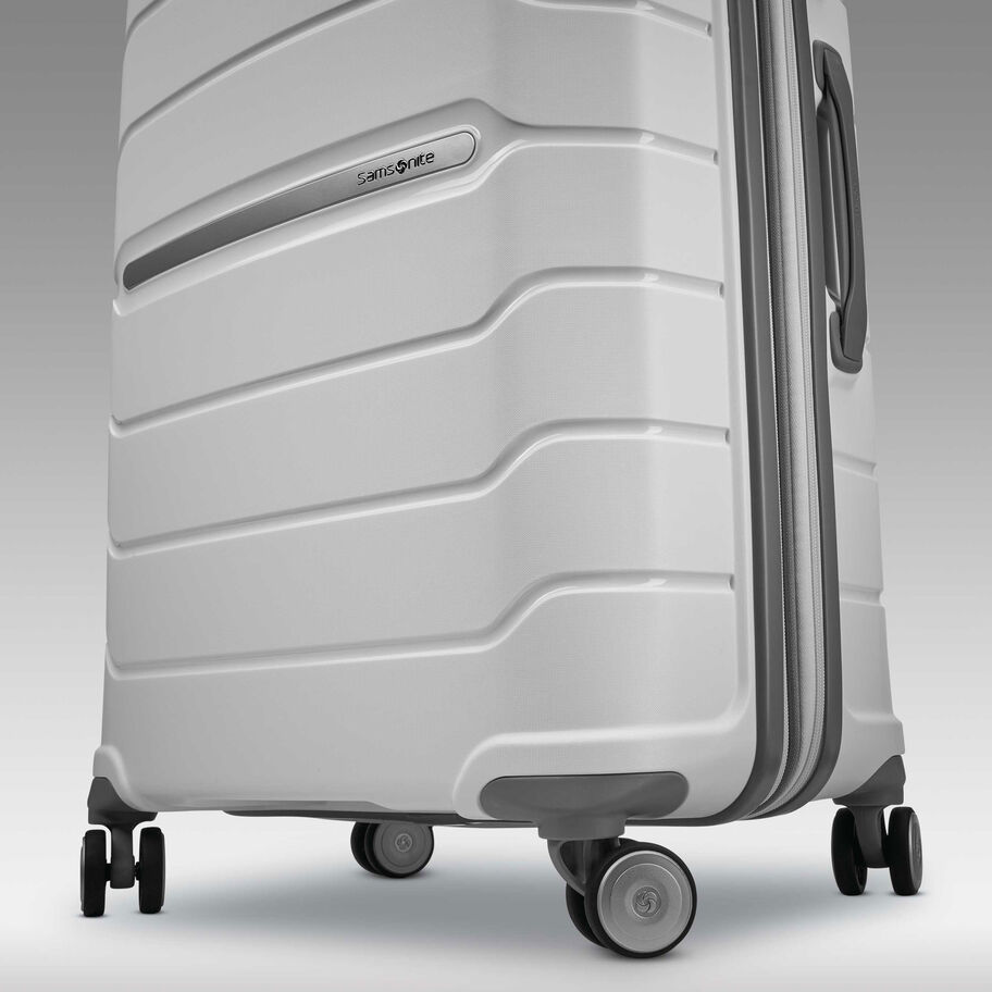 Samsonite Freeform Medium Spinner Hardside Reiskoffers Koffers Wit | 906231-GKM