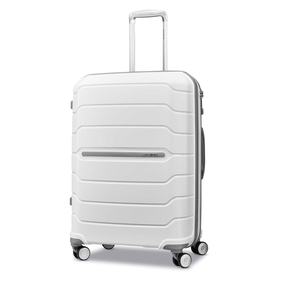 Samsonite Freeform Medium Spinner Hardside Reiskoffers Koffers Wit | 906231-GKM