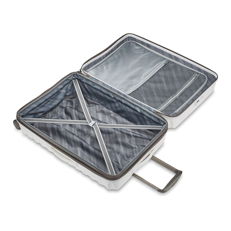 Samsonite Voltage DLX Medium Spinner Reiskoffers Koffers Wit | 631890-DWS