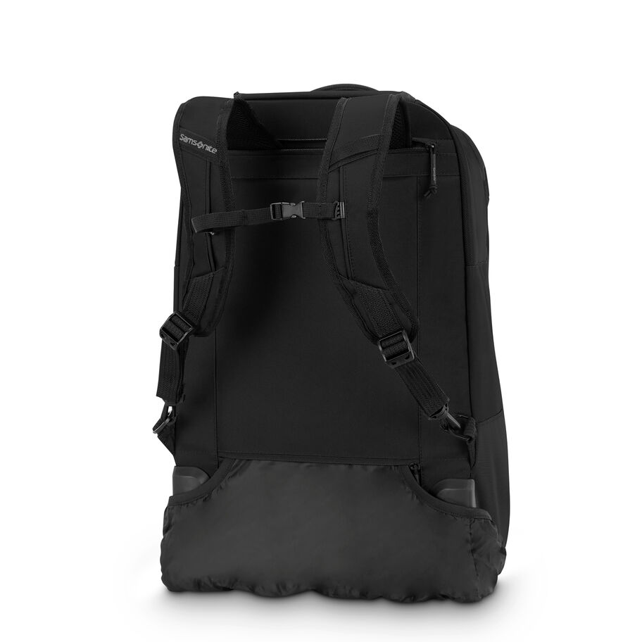 Samsonite Detour Convertible Wheeled Hybride Backpack New Plunjezak Tassen & Rugzak Zwart | 791438-UPA