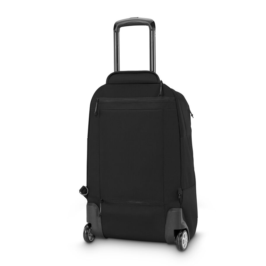 Samsonite Detour Convertible Wheeled Hybride Backpack New Plunjezak Tassen & Rugzak Zwart | 791438-UPA