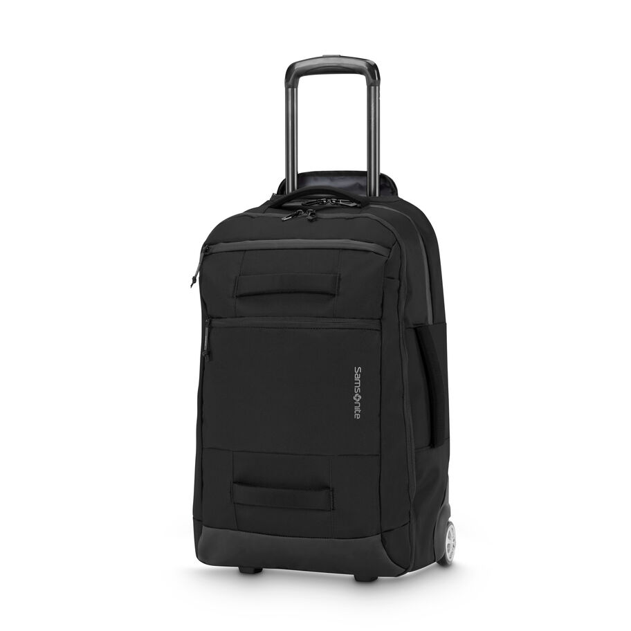 Samsonite Detour Convertible Wheeled Hybride Backpack New Plunjezak Tassen & Rugzak Zwart | 791438-UPA