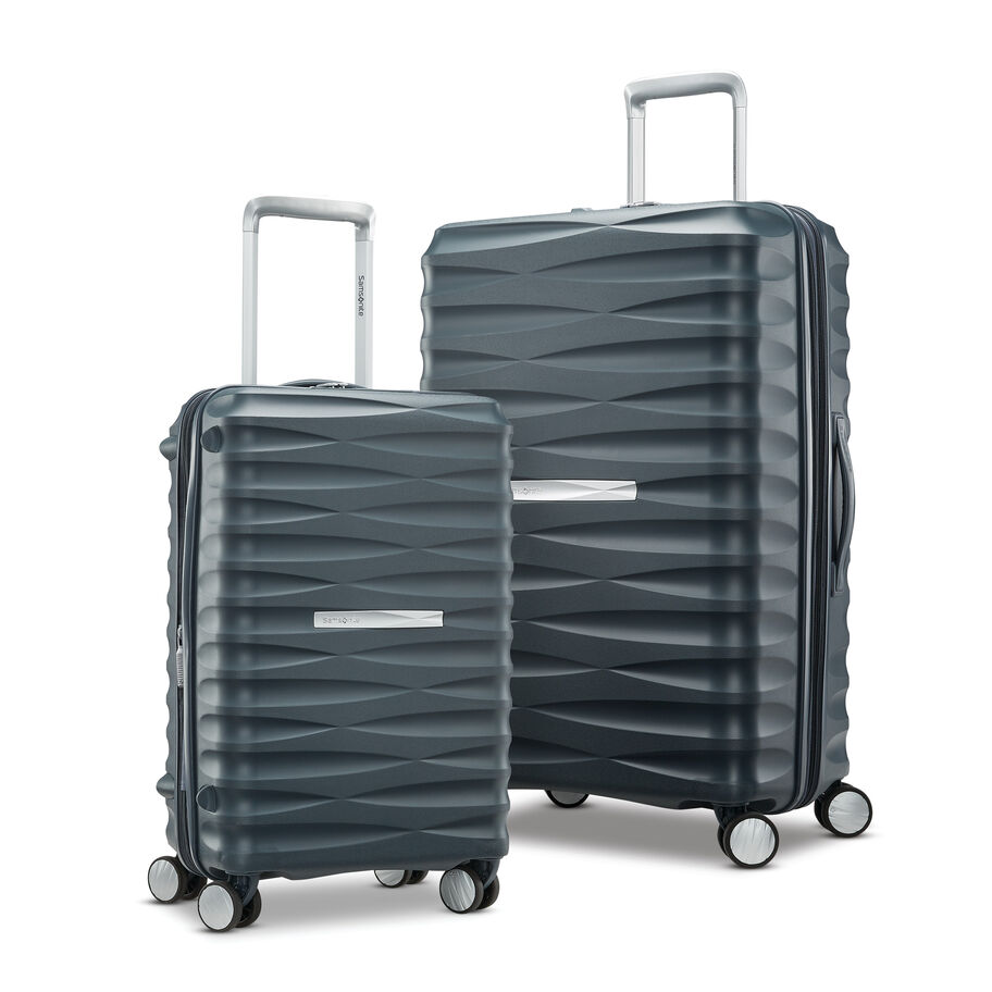 Samsonite Voltage DLX 2 Piece (CO/MD) Hardside 2 Piece Sets Koffers Diepgrijs | 409631-GVF