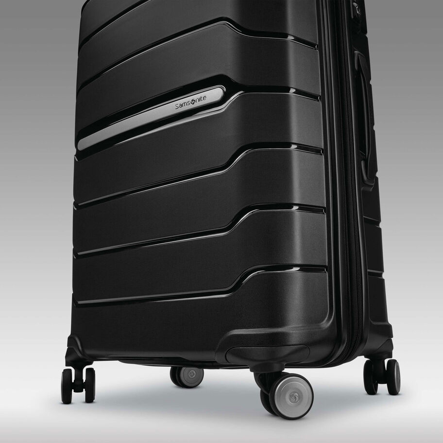 Samsonite Freeform Medium Spinner Hardside Reiskoffers Koffers Zwart | 152689-EOT