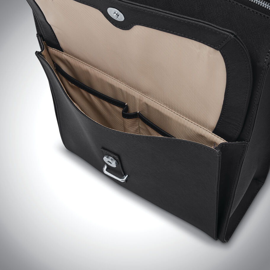 Samsonite Executive Leren Convertibles Rugzak Tassen & Rugzak Zwart | 786543-QZH