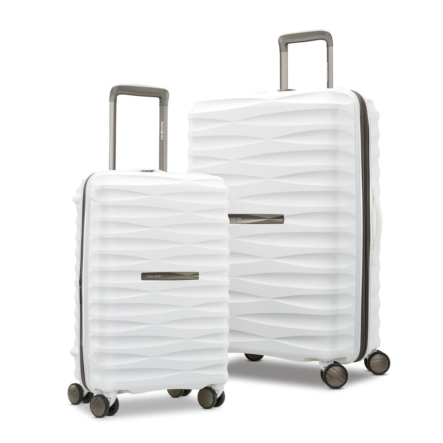 Samsonite Voltage DLX 2 Piece (CO/MD) Hardside 2 Piece Sets Koffers Wit | 461839-JNB