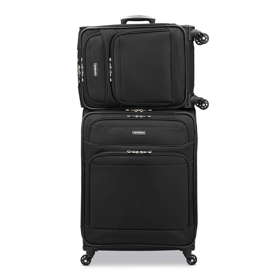 Samsonite StackIt Plus 2 Piece Stackable Sets Koffers Zwart | 705329-LMJ