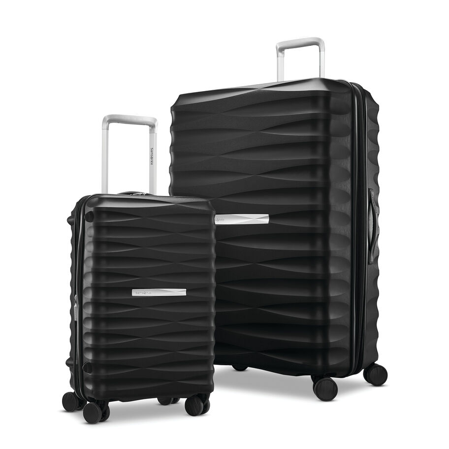 Samsonite Voltage DLX 2 Piece (CO/LG) Hardside 2 Piece Sets Koffers Zwart | 402839-ORW