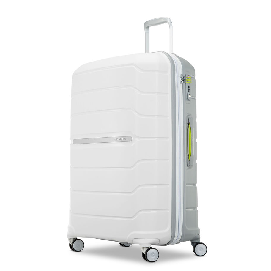 Samsonite Freeform Large Spinner Reiskoffers Koffers Wit Grijs | 743069-VZI