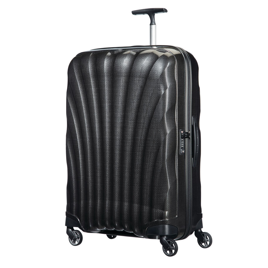 Samsonite Label Cosmolite 3.0 Large Plus Spinner Reiskoffers Koffers Zwart | 980176-RHJ