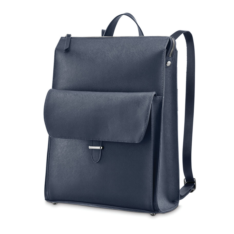 Samsonite Executive Leren Convertibles Rugzak Tassen & Rugzak Donkerblauw | 865201-XLJ