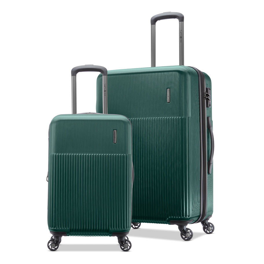 Samsonite 2 Piece (CO/MD) Hardside Sets Koffers Groen | 182536-AZY