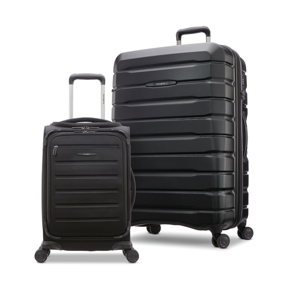 Samsonite Equilibrium 2 Piece Sets Koffers Zwart | 028451-VGS