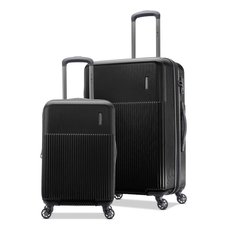 Samsonite 2 Piece (CO/MD) Hardside Sets Koffers Zwart | 165782-JIT