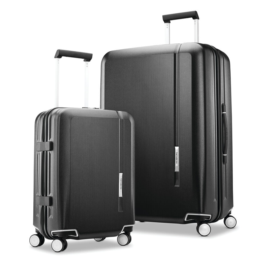 Samsonite Novaire 2 Piece Hardside Sets Koffers Zwart | 730159-NPG